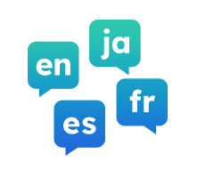 多言語サイト対応